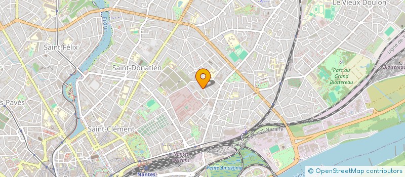 localisation de l'entreprise MADAME LISE BILLON à NANTES