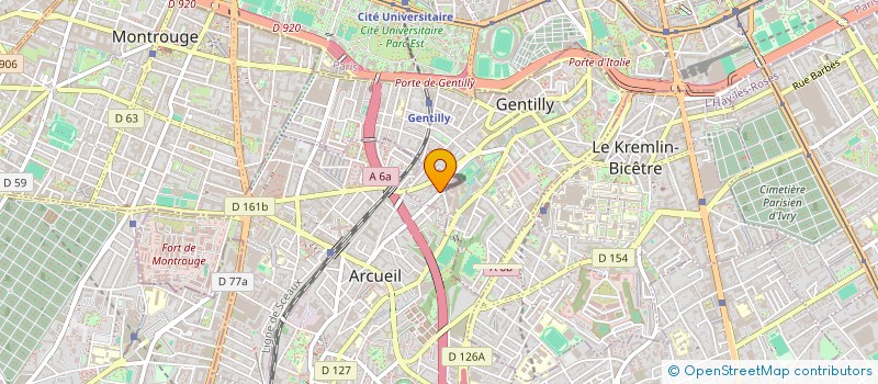 localisation de l'entreprise MADAME LISE BOMBLED  GENTILLY