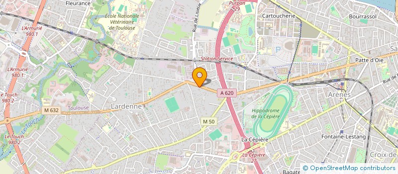 localisation de l'entreprise MADAME LISE BOUSSAGUET à TOULOUSE