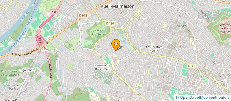 localisation de l'entreprise MADAME LISE BOUSSERT à RUEIL-MALMAISON