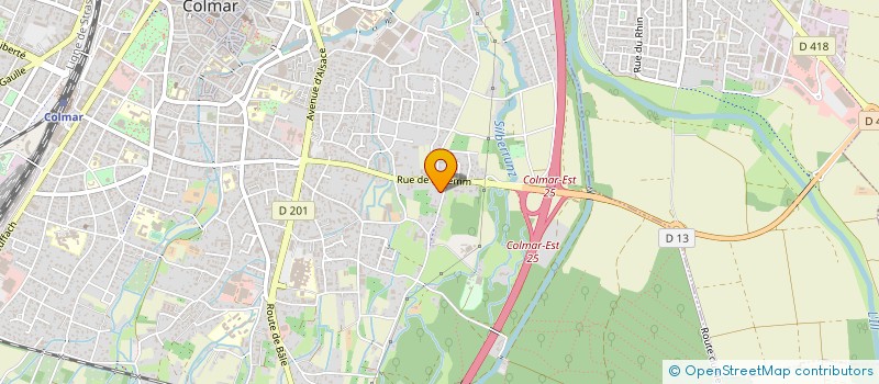 localisation de l'entreprise MADAME LISE BRAUN  COLMAR