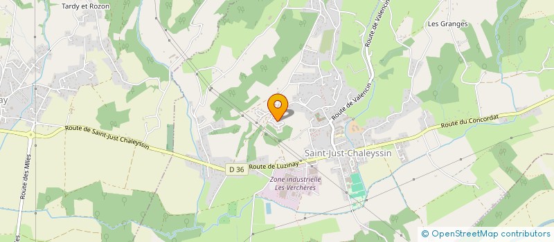 localisation de l'entreprise MADAME LISE BRUYNINCK  SAINT-JUST-CHALEYSSIN