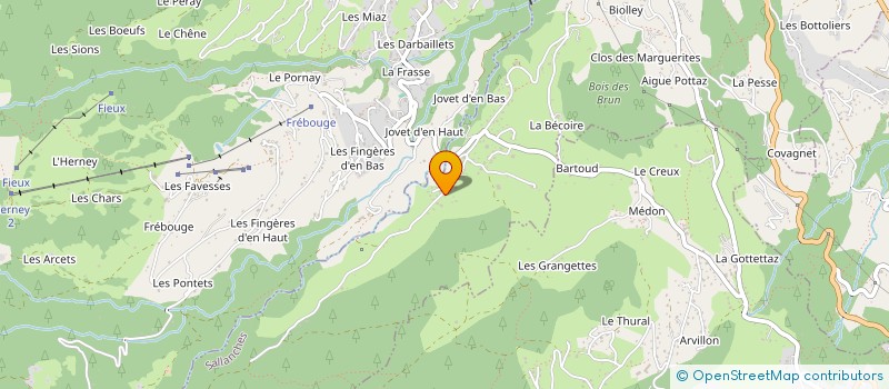 localisation de l'entreprise MADAME LISE CAMERLO à SALLANCHES