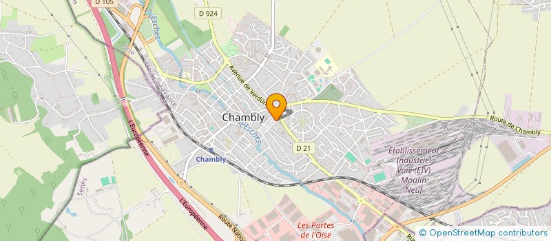 localisation de l'entreprise MADAME LISE CHADUC  CHAMBLY