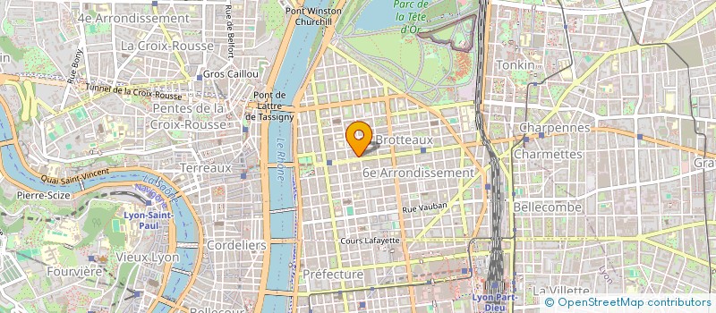 localisation de l'entreprise MADAME LISE CHAINE  LYON