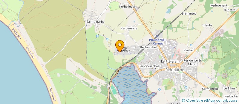 localisation de l'entreprise MADAME LISE CHAMBRIN à PLOUHARNEL