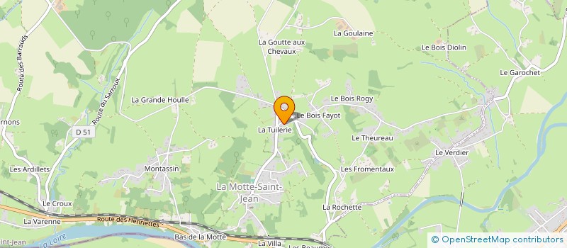 localisation de l'entreprise MADAME LISE CHANTELOUP à SAINT-AGNAN