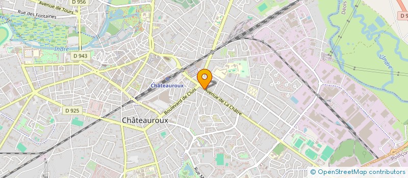 localisation de l'entreprise MADAME LISE CHAPLART à CHATEAUROUX