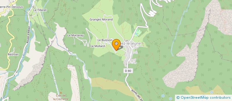 localisation de l'entreprise MADAME LISE CHARRON  ALBIEZ-LE-JEUNE