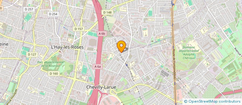 localisation de l'entreprise MADAME LISE CHEN  L'HAY-LES-ROSES