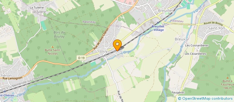 localisation de l'entreprise MADAME LISE CHRISTINE CHASTANG à BREUX-JOUY
