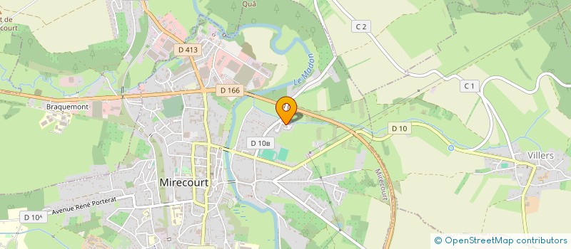 localisation de l'entreprise MADAME LISE COURANJOU  MIRECOURT