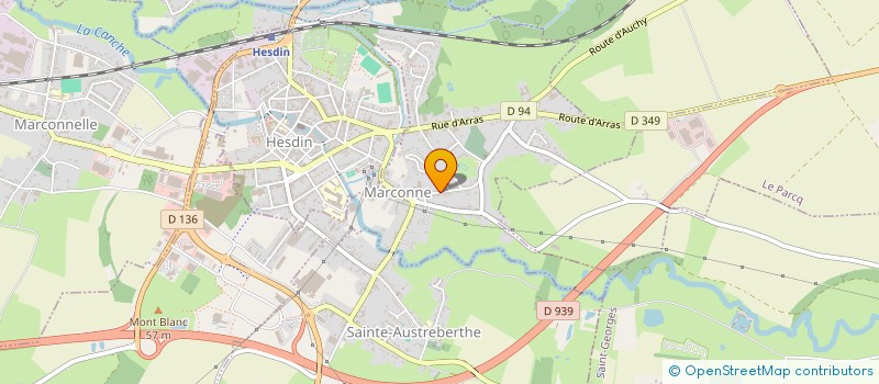localisation de l'entreprise MADAME LISE COUSIN à MARCONNE
