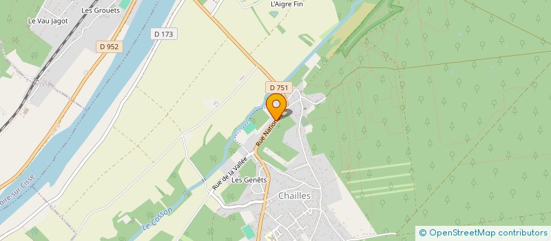 localisation de l'entreprise MADAME LISE COUTY  VILLERBON