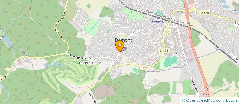 localisation de l'entreprise MADAME LISE DACQUIN  DOMONT