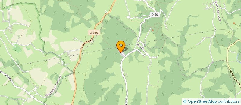 localisation de l'entreprise MADAME LISE DALION  AYNAC