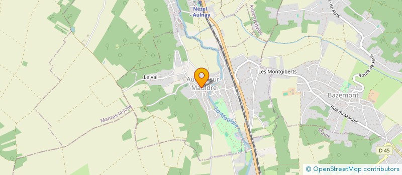 localisation de l'entreprise MADAME LISE DEBARD à AULNAY-SUR-MAULDRE