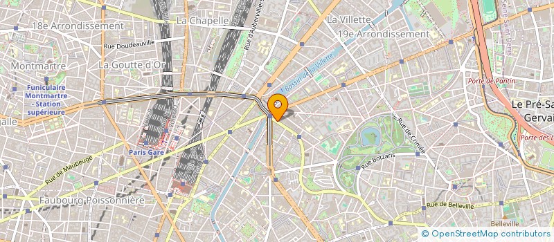 localisation de l'entreprise MADAME LISE DEGAND  PARIS