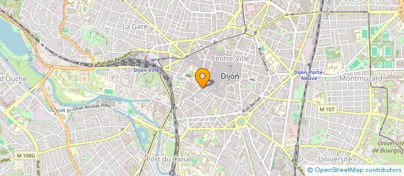 localisation de l'entreprise MADAME LISE DELAVELLE à DIJON