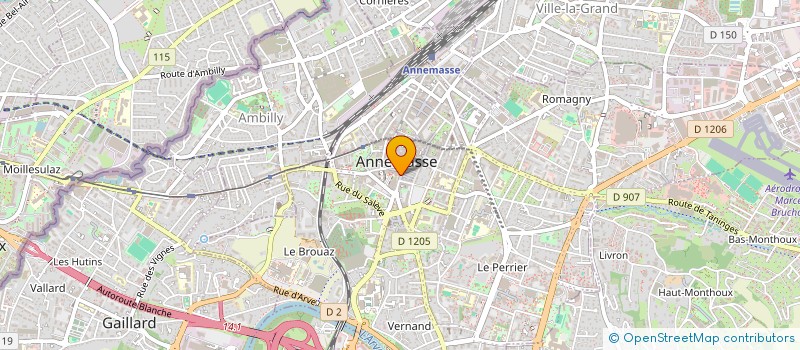 localisation de l'entreprise MADAME LISE DELERCE  ANNEMASSE