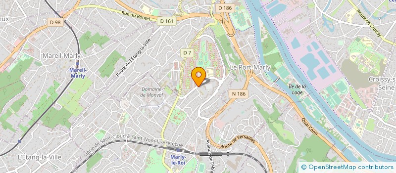 localisation de l'entreprise MADAME LISE DRIAT  MARLY-LE-ROI