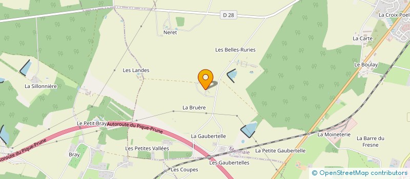 localisation de l'entreprise MADAME LISE DUCHAMP  MONNAIE