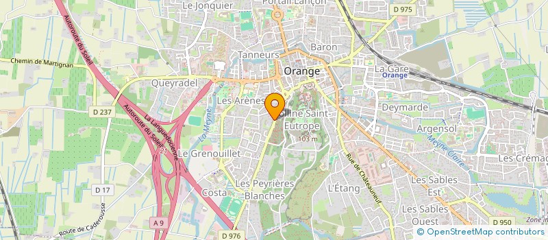 localisation de l'entreprise MADAME LISE DUPONT à ORANGE