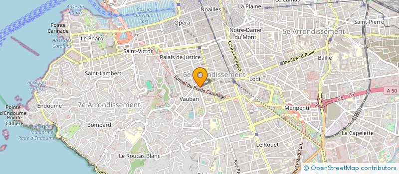 localisation de l'entreprise MADAME LISE DURIER à MARSEILLE