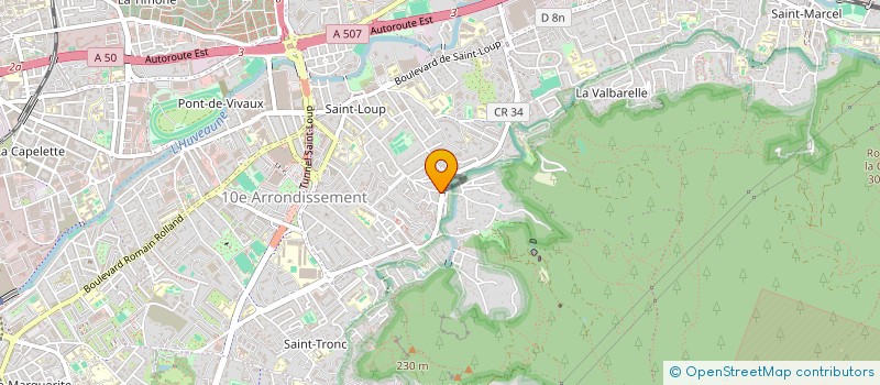 localisation de l'entreprise MADAME LISE ETIENNE  MARSEILLE 10EME