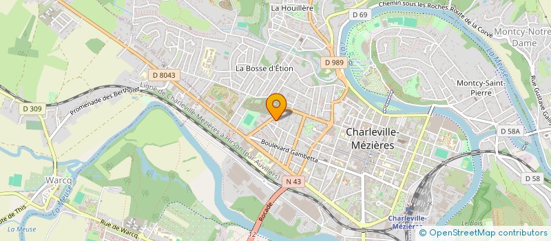localisation de l'entreprise MADAME LISE FATMI à CHARLEVILLE-MEZIERES