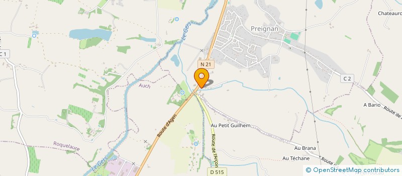 localisation de l'entreprise MADAME LISE FAURE  DURAN