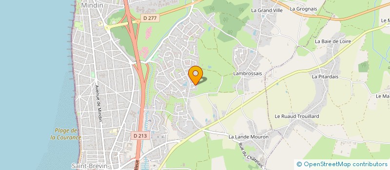 localisation de l'entreprise MADAME LISE FEFEU à SAINT-BREVIN-LES-PINS