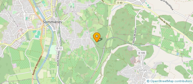 localisation de l'entreprise MADAME LISE FOVET  SOMMIERES