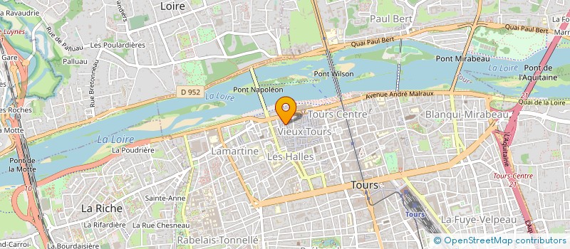 localisation de l'entreprise MADAME LISE GARBOULIN  TOURS