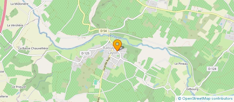 localisation de l'entreprise MADAME LISE GARNIER  BELLEVIGNE-EN-LAYON