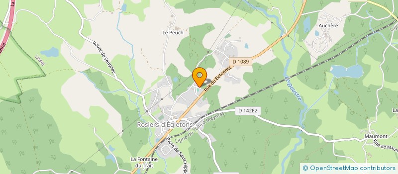 localisation de l'entreprise MADAME LISE GENESTINE  PERET-BEL-AIR