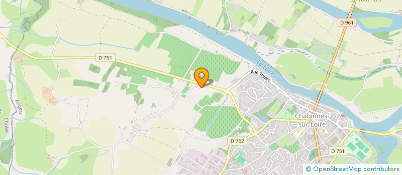localisation de l'entreprise MADAME LISE GIRARD à CHALONNES-SUR-LOIRE