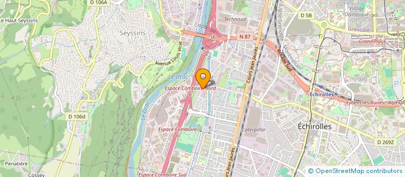 localisation de l'entreprise MADAME LISE GOUELLE  ECHIROLLES