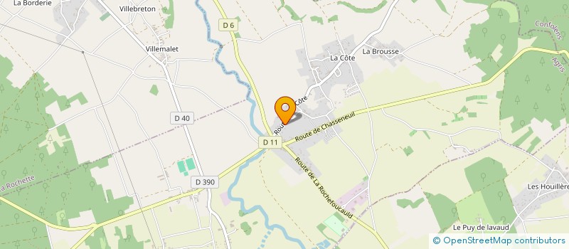 localisation de l'entreprise MADAME LISE GOURINCHAS  AGRIS