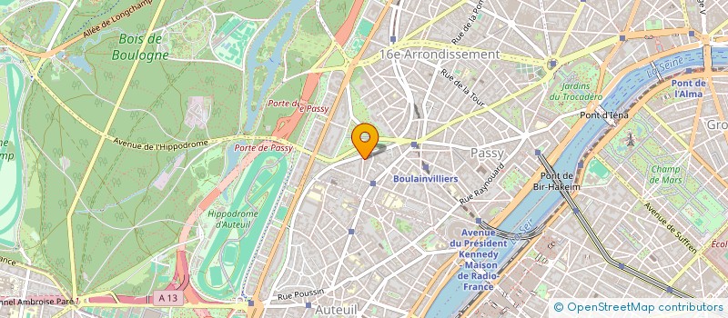 localisation de l'entreprise MADAME LISE HADIDA  PARIS