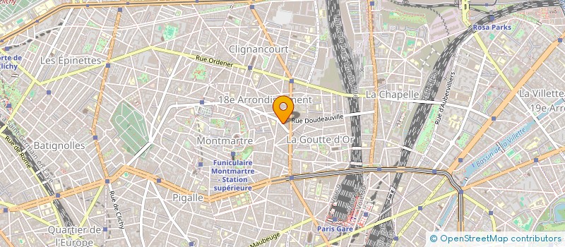 localisation de l'entreprise MADAME LISE HARVEY  PARIS