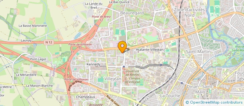 localisation de l'entreprise MADAME LISE HEAUTOT  RENNES