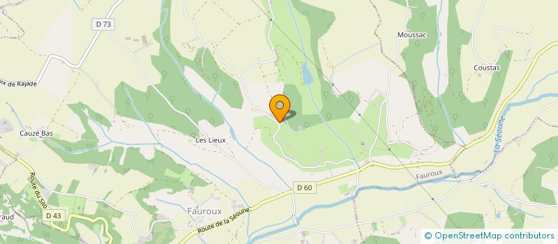 localisation de l'entreprise MADAME LISE HENCKEN  FAUROUX