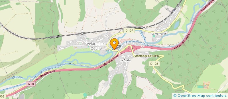 localisation de l'entreprise MADAME LISE HENRY  VELARS-SUR-OUCHE