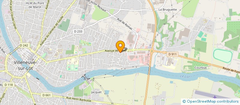 localisation de l'entreprise MADAME LISE IZYDORCZYK  LE LEDAT