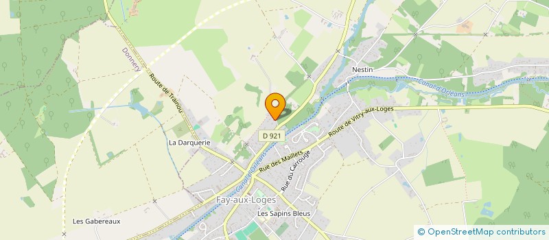 localisation de l'entreprise MADAME LISE JANVIER à FAY-AUX-LOGES