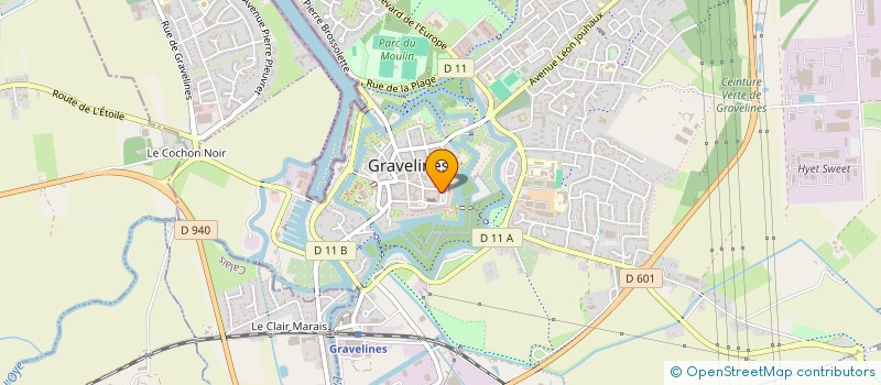 localisation de l'entreprise MADAME LISE JONNEKIN à GRAVELINES