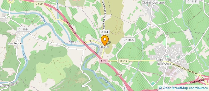 localisation de l'entreprise MADAME LISE LAVIGNE  CEYRAS