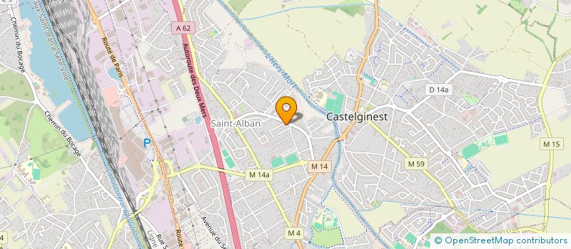 localisation de l'entreprise MADAME LISE LIABOT MERCHADOU à TOULOUSE