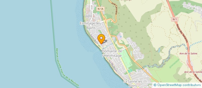 localisation de l'entreprise MADAME LISE-MARIE BENYOUNE  SAINT-PAUL